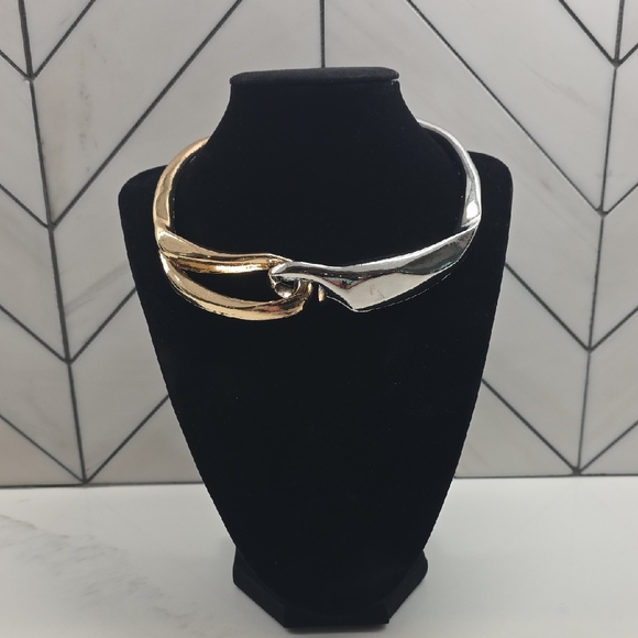 Jewelry - Elegant Gold and Silver Women's Necklace